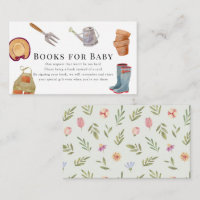 Herramientas de jardinería Solicitud de Baby Showe