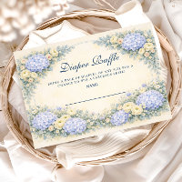 Hidrangea Azul Polvoriento Flores Barrocas Diaper 