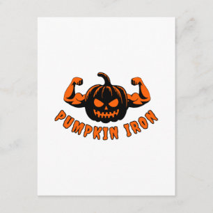 Tarjeta De Recepción Hierro de calabaza