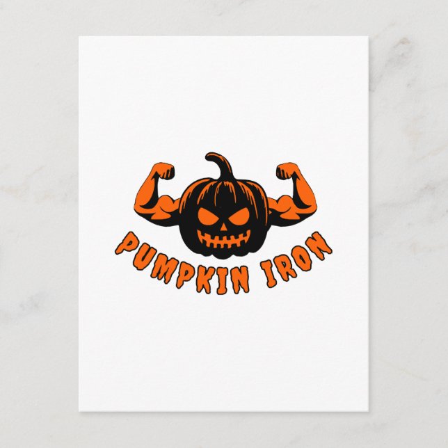 Tarjeta De Recepción Hierro de calabaza (Anverso)