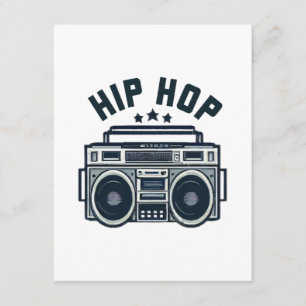 Tarjeta De Recepción Hip hop