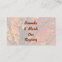 Hoja de registro de hojas de otoño de Naranja y am