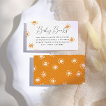 Tarjeta De Recepción Hola, bebé | Boho Sunshine Baby Shower<br><div class="desc">Una tarjeta de alojamiento para coincidir con nuestra colección de Baby Shower Hello Baby Boho Sunshine. Este diseño presenta ilustraciones de sol dibujados a mano dispersos por la tarjeta. Las cartas se revierten a un patrón de sol blanco sobre un fondo naranja. Esta tarjeta se puede usar para los detalles...</div>