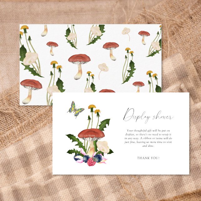 Tarjeta De Recepción Hongos - ducha de pantalla (Subido por el creador)