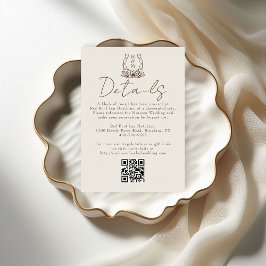 Tarjeta De Recepción Horseshoe Floral Occidental Boho Boda Detalle