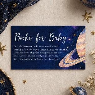 Tarjeta De Recepción Houston Tenemos un Niño Libros para Bebé