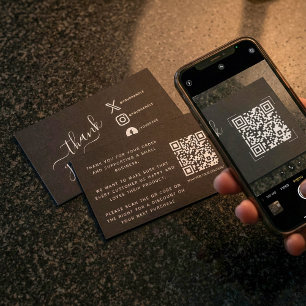 Tarjeta De Recepción Iconos de medios sociales blancos gracias a descue