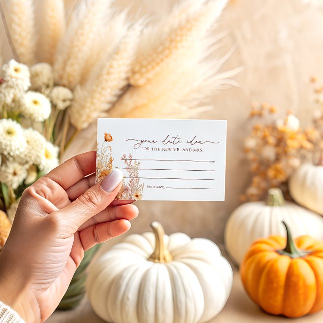 Tarjeta De Recepción Ideas de la noche del Boho Fall (Subido por el creador)