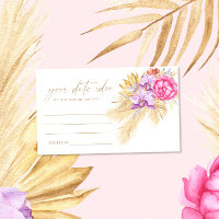 Ideas de noche de cita floral boho Pampas \ Tarro 