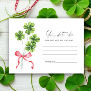 Tarjeta De Recepción Ideas de noche de cita para baby shower de lazo de