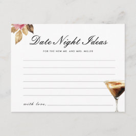 Tarjeta De Recepción Ideas nocturnas El amor se está fabricando una duc