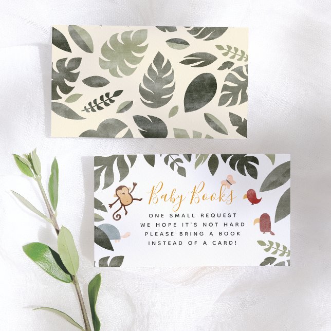 Tarjeta De Recepción Ilustracion de libros de historias de la jungla Ni (Subido por el creador)