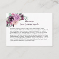 Indicaciones Florales Morado Sangria |