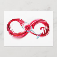 Infinito con vino Rojo
