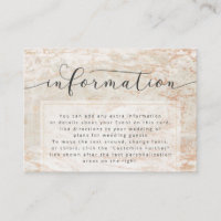 Información de Boda de Canicas Modernas en Beige C