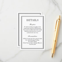 Información de Boda de código QR en blanco y negro