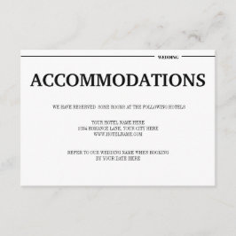 Tarjeta De Recepción Información de bodas en playa tropical de destino