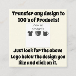 Tarjeta De Recepción Información de diseño de transferencia