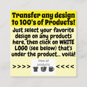 Tarjeta De Recepción Información de diseño de transferencia: