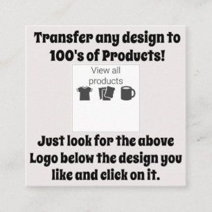 Tarjeta De Recepción Información de diseño de transferencia