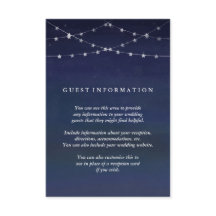 Información de invitados de Boda de estrellas de l
