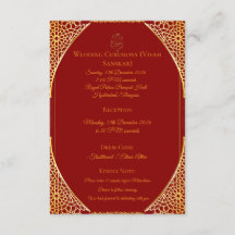 | Información de Matrimonio Real Indio Insert