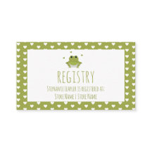 Información del Registro para Baby Shower