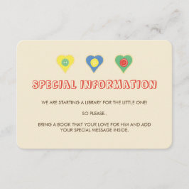 Tarjeta De Recepción Inserciones de información de Lycka Till