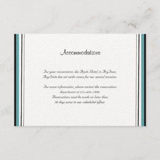 Tarjeta De Recepción Insertar Boda de acuarela floral verde azulada