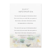 Inserto de boda de paisaje desértico