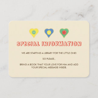 Tarjeta De Recepción Insertos de información Lycka Till