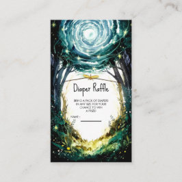 Tarjeta De Recepción Into the Woods Woodland Baby Shower