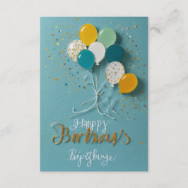 Tarjeta De Recepción ¡Invitaciones de cumpleaños de alta calidad! Tarje