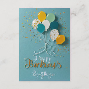 Tarjeta De Recepción ¡Invitaciones de cumpleaños de alta calidad! Tarje