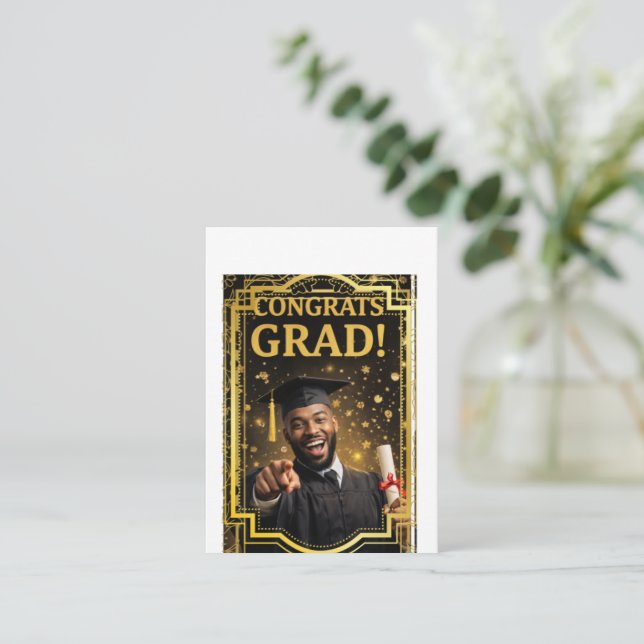 Tarjeta De Recepción Invitation (Anverso de pie)