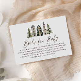 Tarjeta De Recepción It Takes a Village Baby Shower Books for Baby