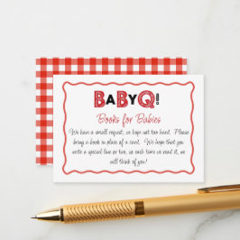 Tarjeta De Recepción It's a Baby Q Books for Babies Card