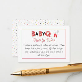 Tarjeta De Recepción It's a Baby Q Books for Babies Card