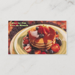 Tarjeta De Recepción j0182703, solo por diversión hagamos Brunch