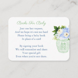 Tarjeta De Recepción Jar de jengibre verde blanco trae un Baby Shower d