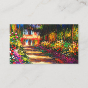 Tarjeta De Recepción Jardín de Monet en Giverny