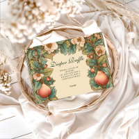 Jardín de Peras Vintage Botanica Diapper Raffle