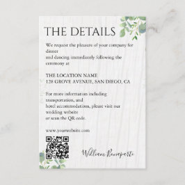Tarjeta De Recepción Jardín de Verano Bodas Florales de Acuarela