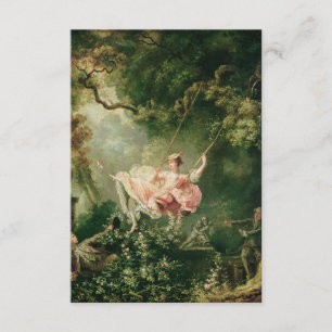 Tarjeta De Recepción Jean-Honoré Fragonard - el oscilación,