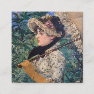 Tarjeta De Recepción Jeanne (Primavera) De Édouard Manet
