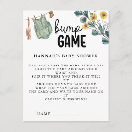 Tarjeta De Recepción Juego de Baby Shower de Boho Neutral de Género