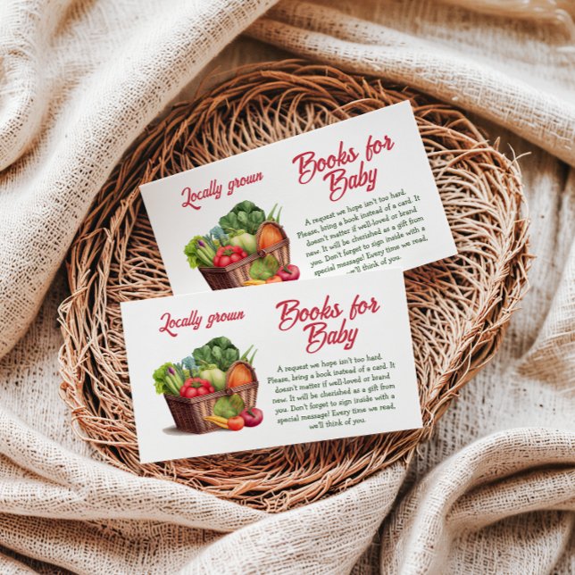 Tarjeta De Recepción Juego de Baby Shower de crecimiento local en el me (Subido por el creador)