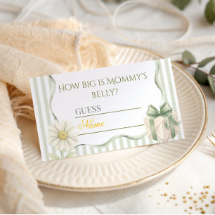 Tarjeta De Recepción Juego de Cuánto Crece el Bebé Silly Goose Neutral 