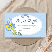 Juego de la Diaper Raffle de la Ducha de Bebé con