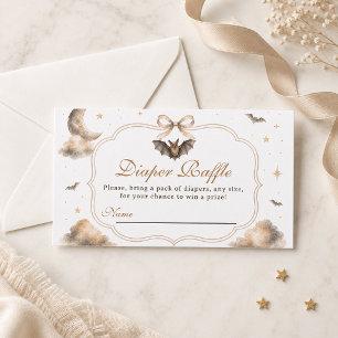 Tarjeta De Recepción Juego de pañales para baby shower Murciélagos Nos 